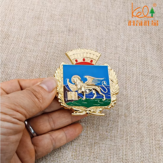 No MOQ Promotion Custom Logo Fashion 3D Metal Lapel Pin Fottball Baseball Club Soft Hard Enamel Sports Emblem Badge for Promotional Gift
