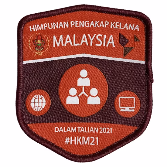 High Quality Customized Woven Embroidery Patch Badge for Emblem
