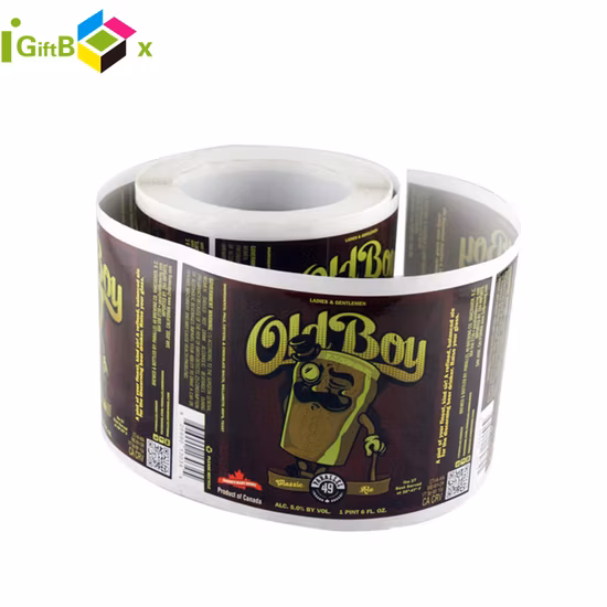 Custom Glossy Self Adhesive UV Label Sticker Printing Transparent PVC Paper Die Cut Security Vial Bottle Floor Label Stickers Vinyl Sticker