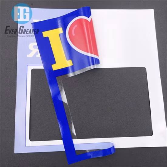 Customized Static Cling Sticker for Window Decoration